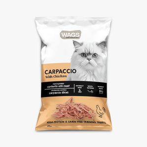 Wags Carpaccio Adult Chicken 40 Gram.