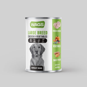 Large Breed Dog, Chicken with Vegetables Pate