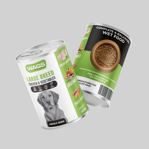 Large Breed Dog, Chicken with Vegetables Pate