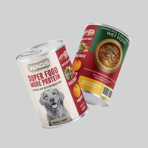 Super Food Adult Dogs, Chicken & Beef Mix Meat with Vegetables Soup