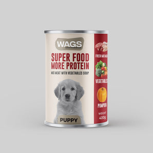 Super Food for Puppy, Mix Meat with Vegetables Soup