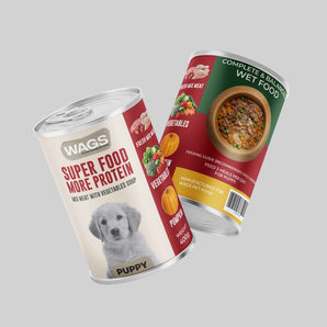 Super Food for Puppy, Mix Meat with Vegetables Soup