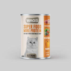 Super Food Kitten Mix Meat with Vegetables Soup