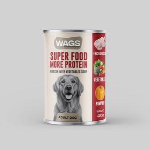 Chicken with Vegetables & Soup