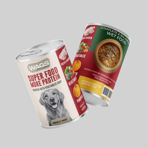 Chicken with Vegetables & Soup