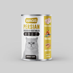 Wags  Persian Adult  Chicken with Vegetable pieces 400g