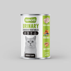 Wags Urinary Chicken with Vegetable pieces 400g